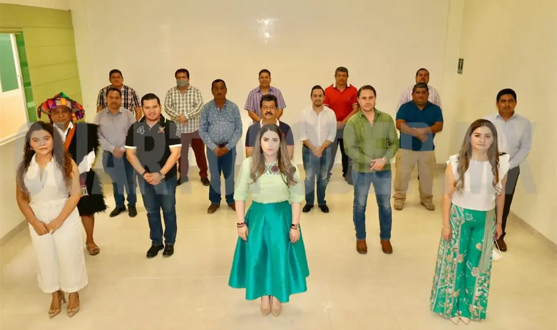 Santiago Barrientos destacó que los legisladores y ediles del PVEM en Chiapas, no le fallarán a la ciudadanía. CP