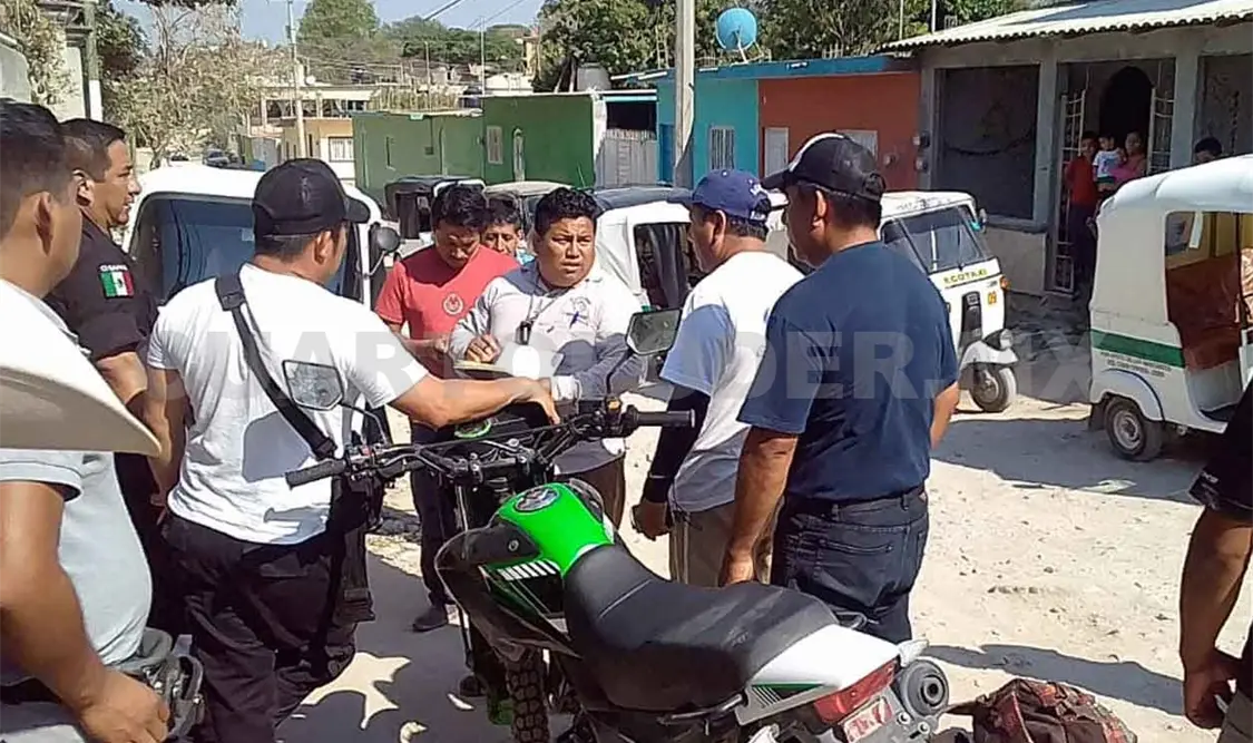 Ante robos, habitantes detienen a delincuentes