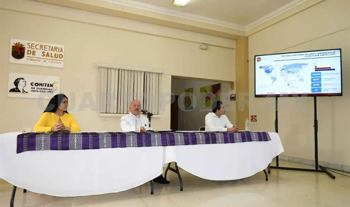 Registra Chiapas tercera muerte por Covid-19