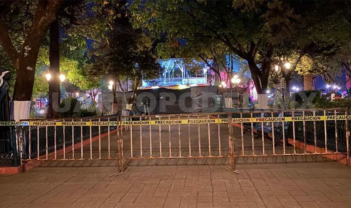 Cierran los espacios públicos en San Cristóbal