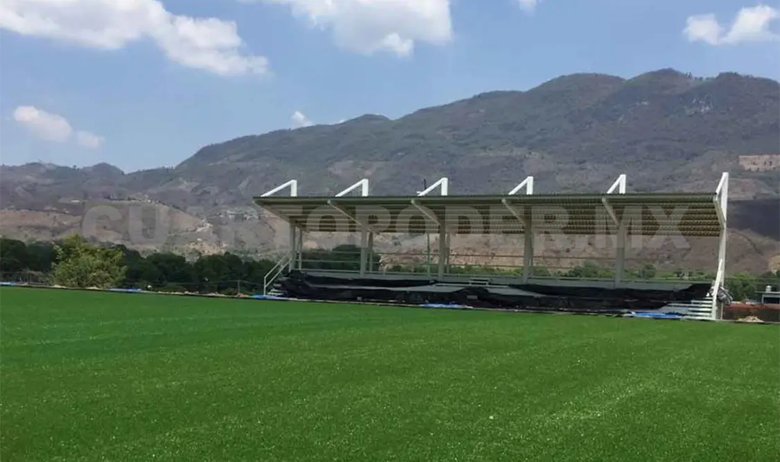 Rehabilitan Unidad Deportiva en Bochil