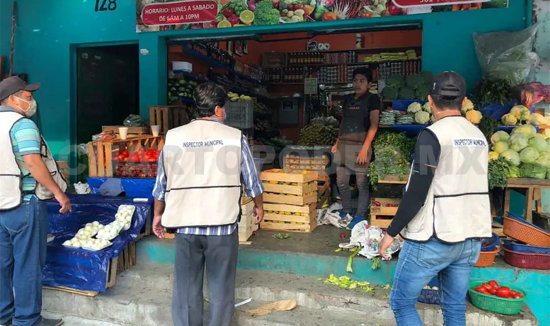 Implementan operativo en centros de abasto