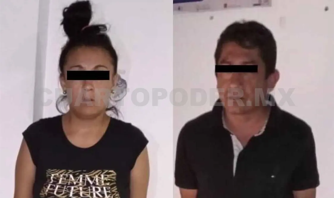 Pareja es detenida luego de asaltar un OXXO en La Salle