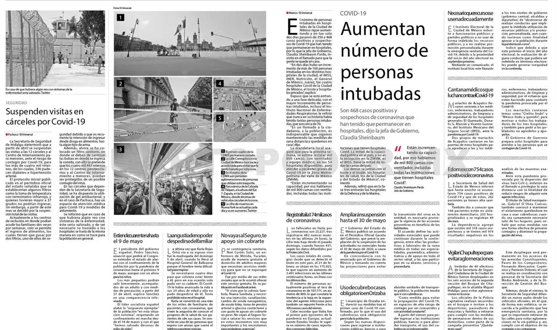 Suspenden visitas en cárceles por Covid-19