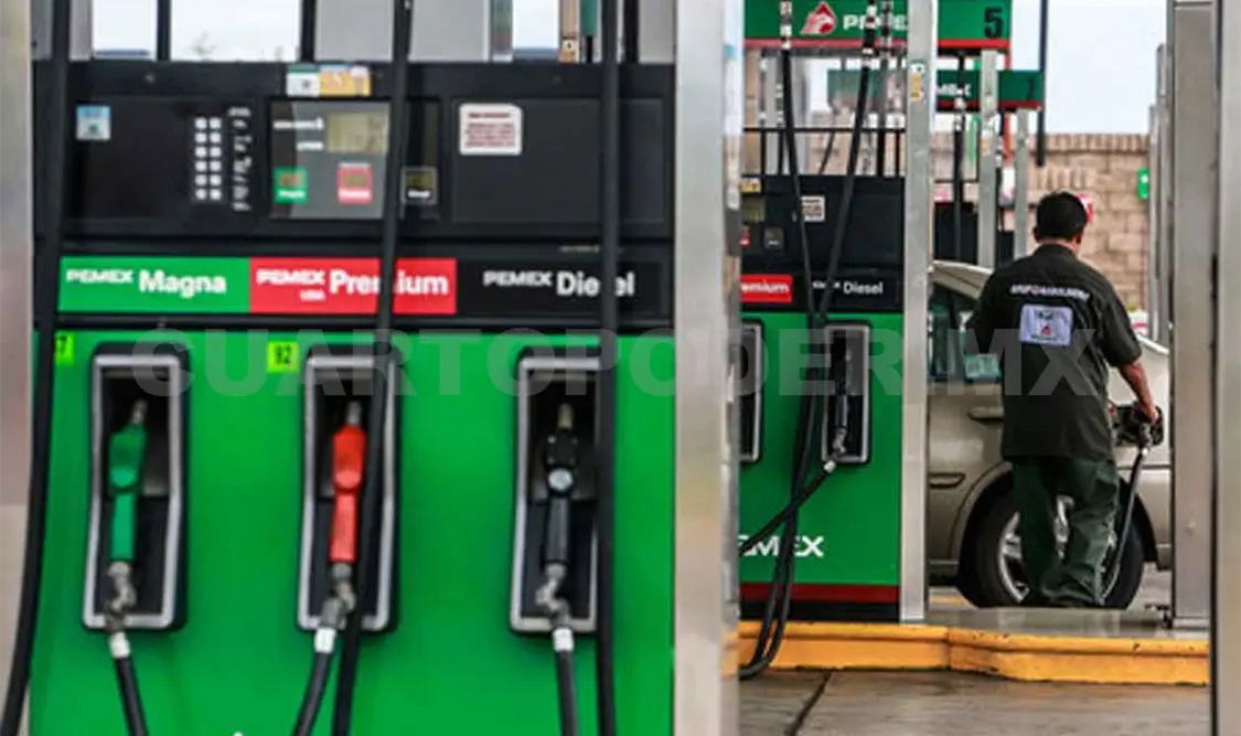 Caen precios de gasolina en marzo