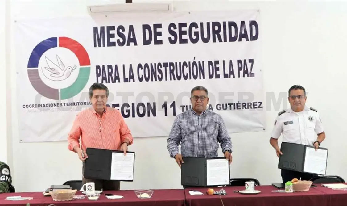 Signan convenio en beneficio de la Policía Preventiva
