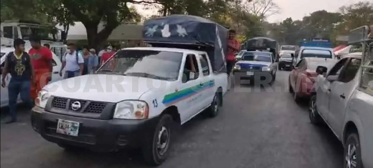 Indígenas retiran cerco sanitario en Palenque