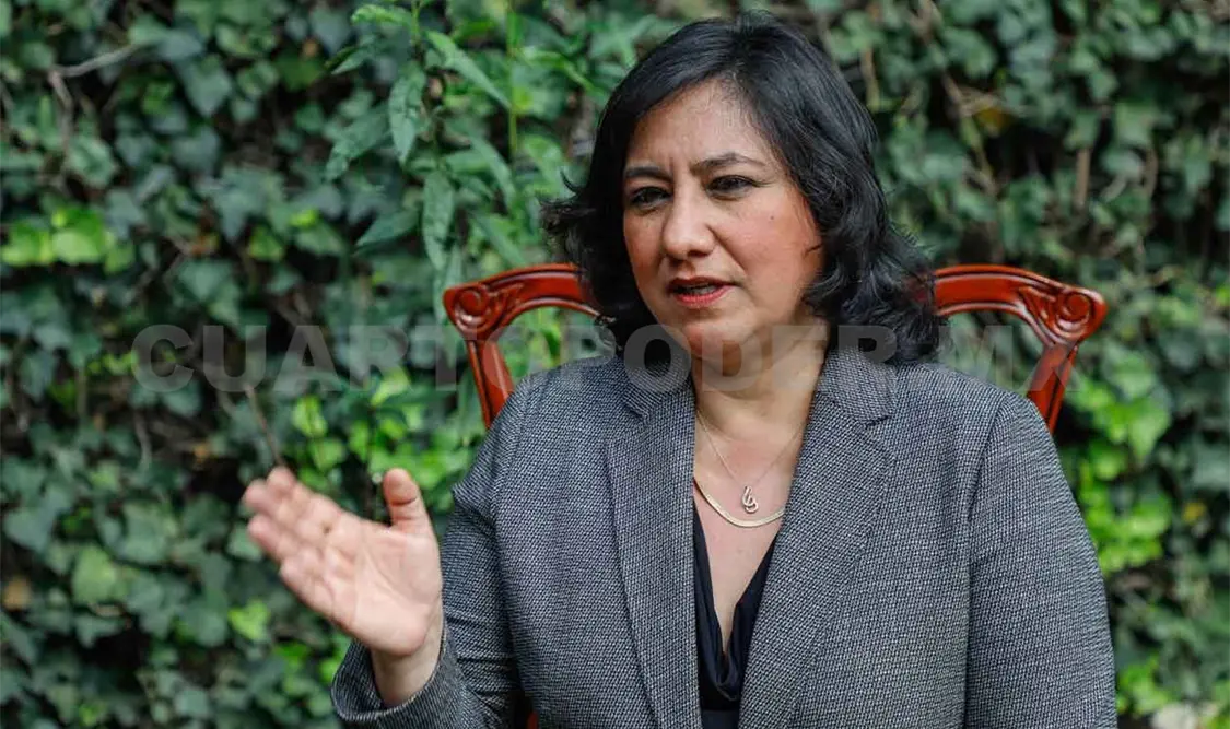Eréndira Sandoval da positivo a coronavirus