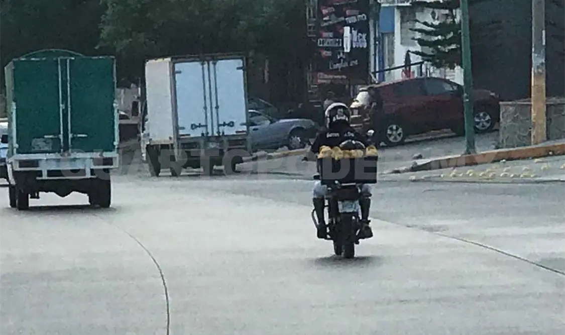 Motorrepartidores incumplen con medidas sanitarias