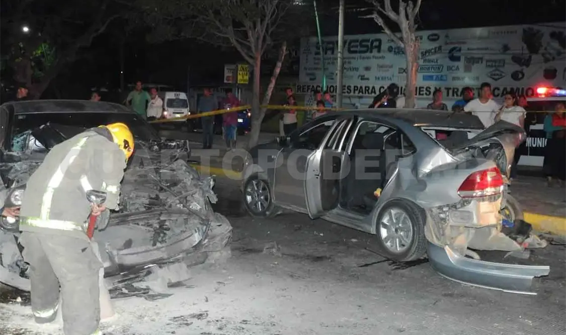 Muere niño en accidente vial