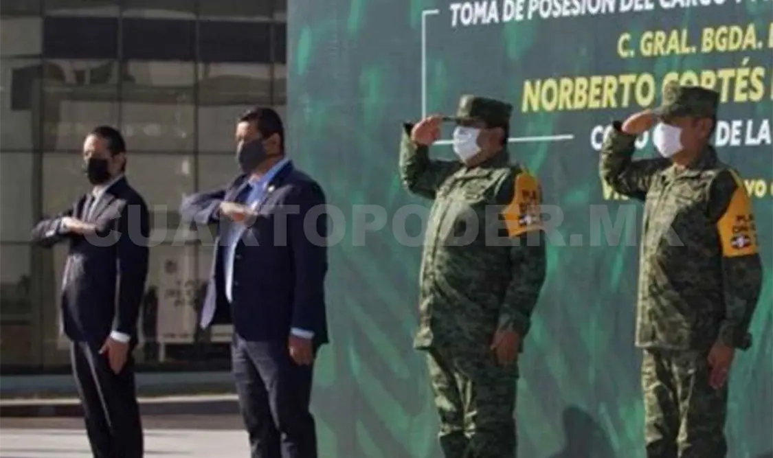 El viernes, el general Hurtado Ochoa rindió protesta como comandante de la Novena Región Militar, con sede en Acapulco, Guerrero. El Universal