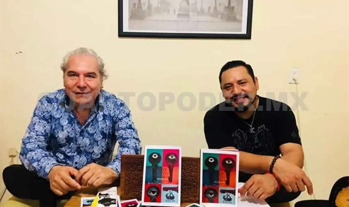Soy un escritor y escribo, dice Héctor Cortés