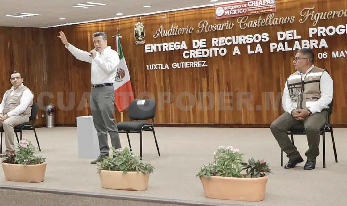 Otorgan dos mil 400 mdp en Créditos a la Palabra