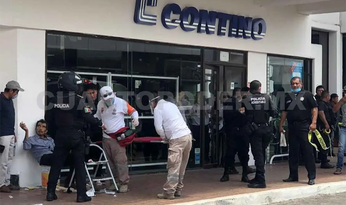 Violento asalto por 200 mil pesos en Plaza Crystal