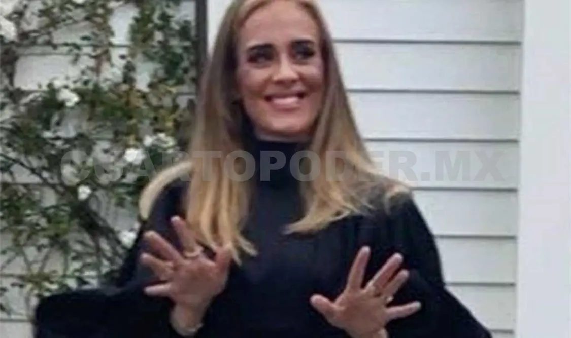 Adele, irreconocible en las redes sociales