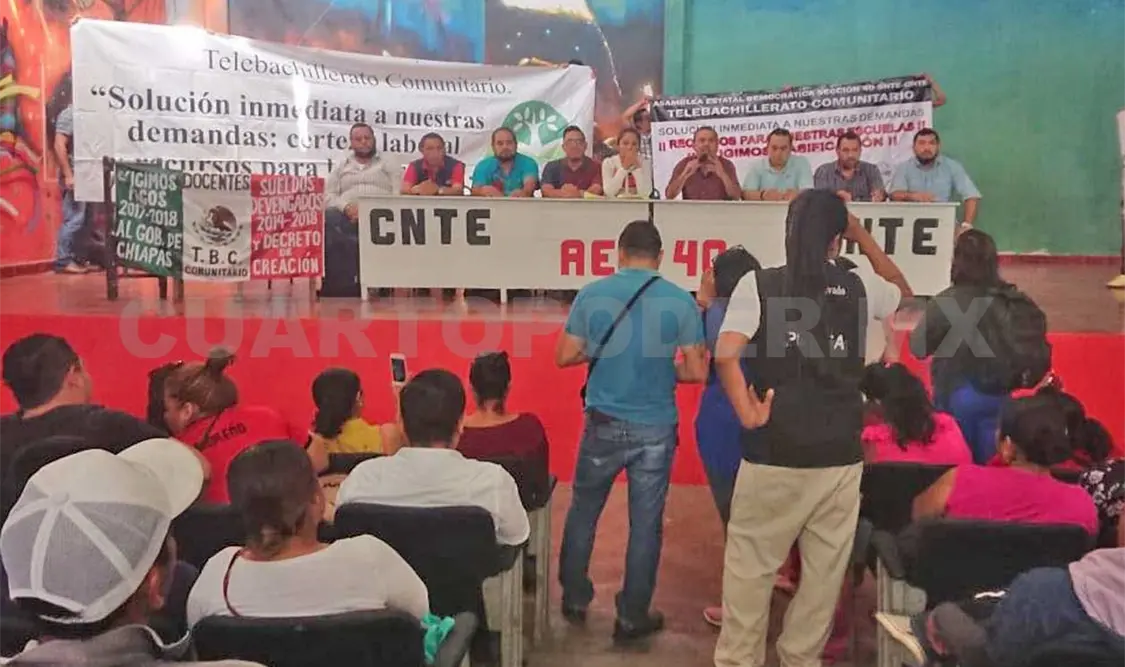 Los maestros disidentes habían programado una movilización de 72 horas para mayo, la cual cancelaron. Cortesía