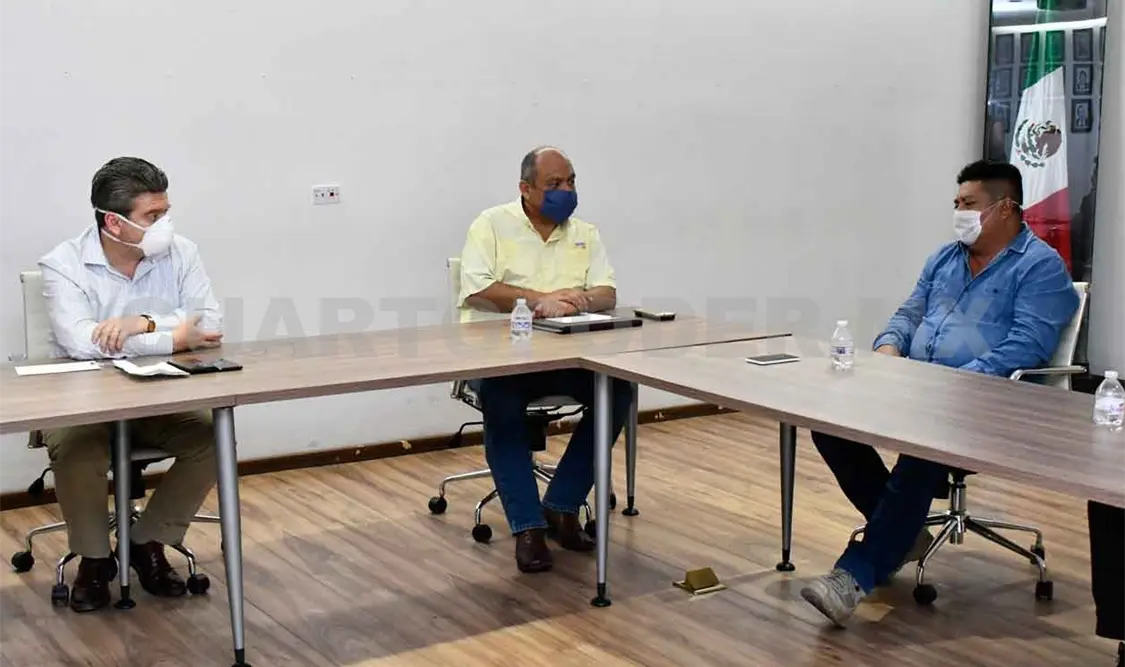 Se reúne Ismael Brito con integrantes de la CIOAC