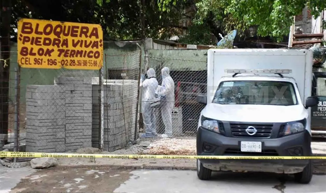 Encuentran hombre sin vida dentro de bloquera