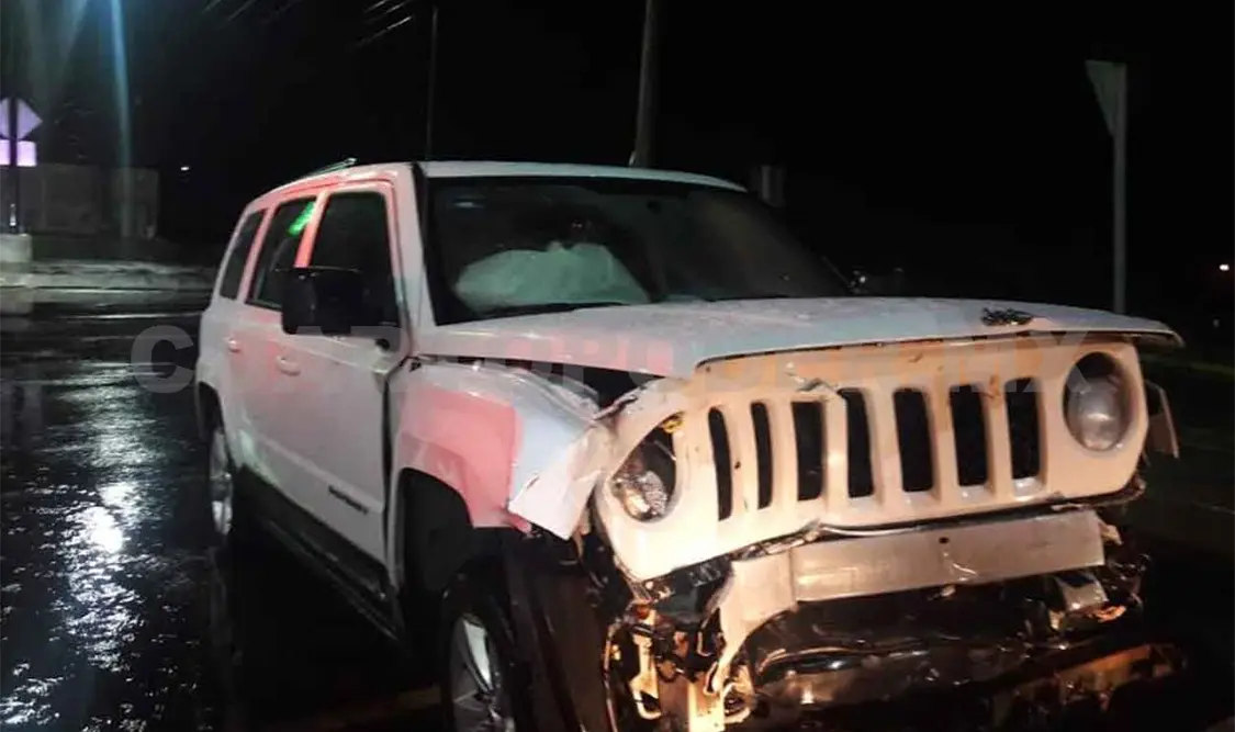 Madre e hija resultan lesionadas en choque