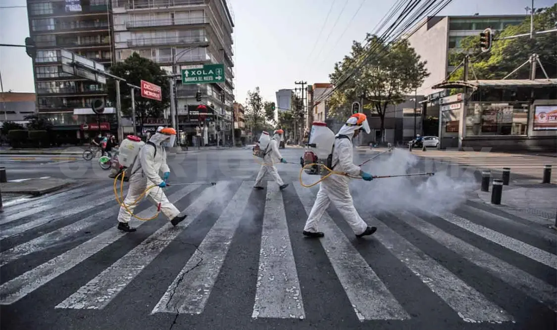 El paso del coronavirus en México y el mundo