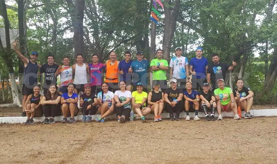 Desde casa, Go Run se mantiene activo
