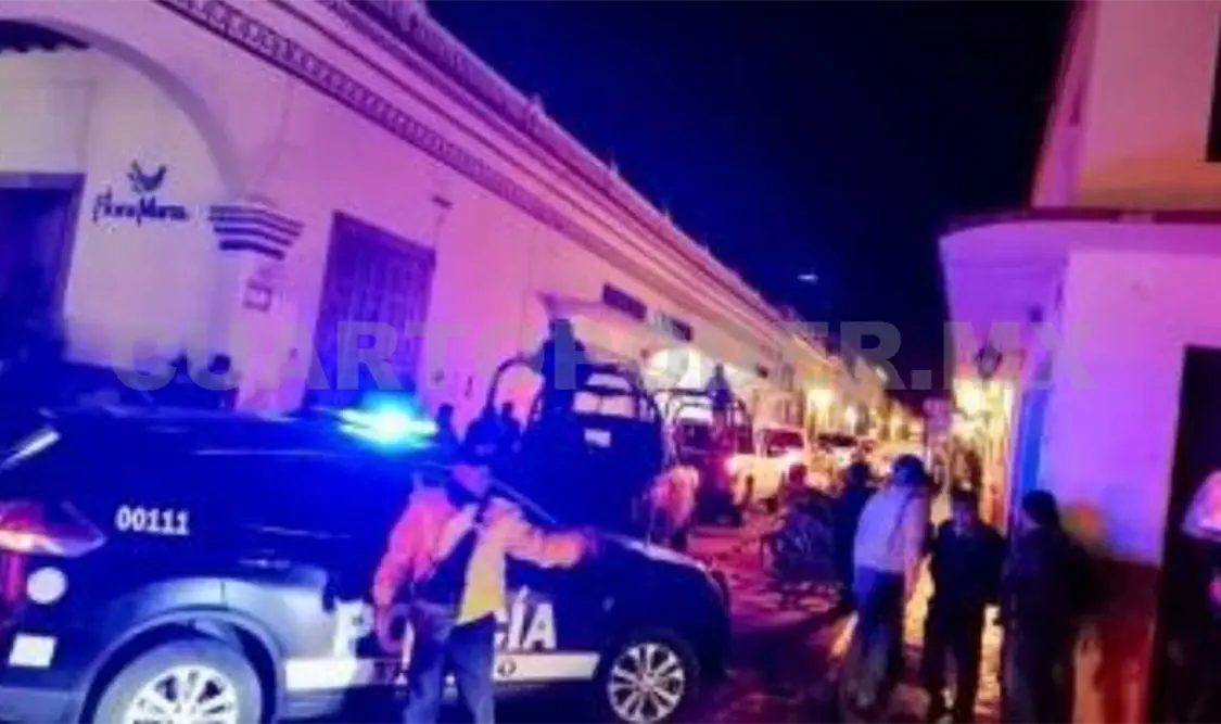 De los hechos tomaron conocimiento elementos policiacos pero no lograron atrapar a los delincuentes. CP