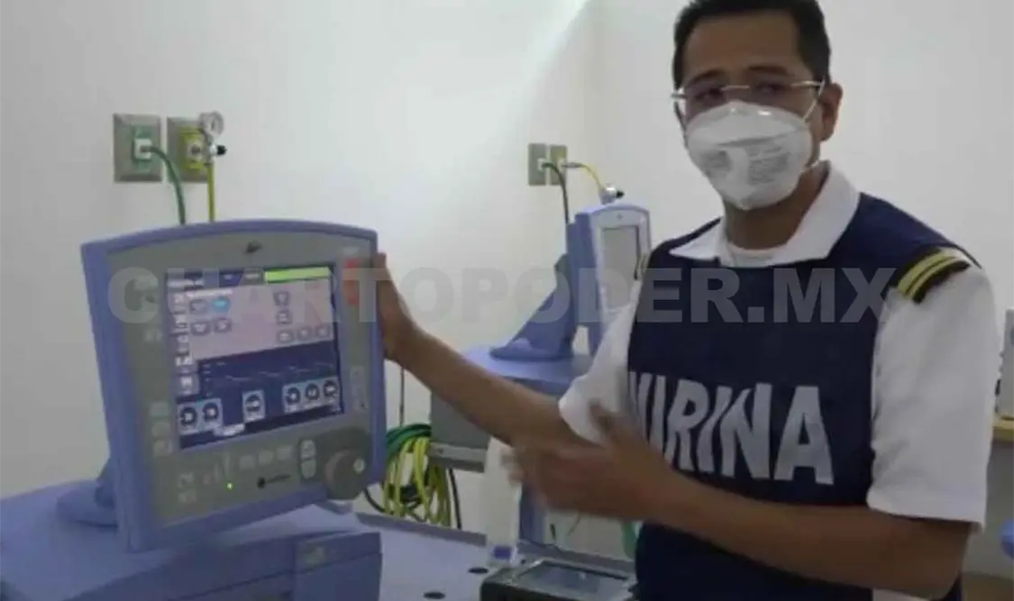 Marina ha reparado 37 ventiladores volumétricos