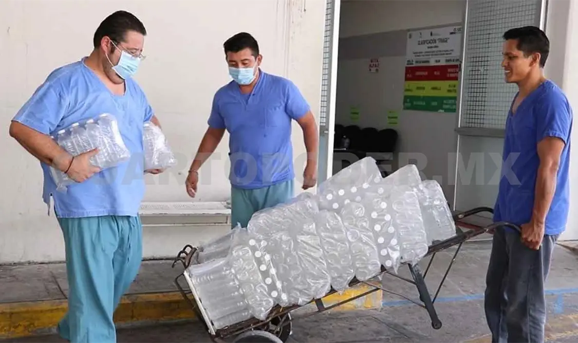 Politécnica distribuye gel antibacterial