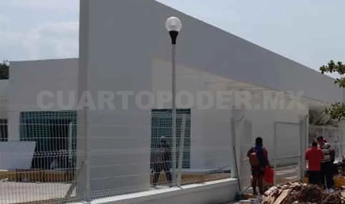 Reinician trabajos de obra en clínica Covid