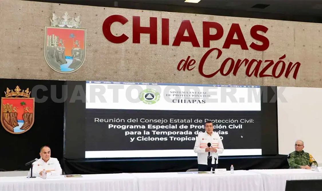Trabajamos en equipo para proteger a Chiapas