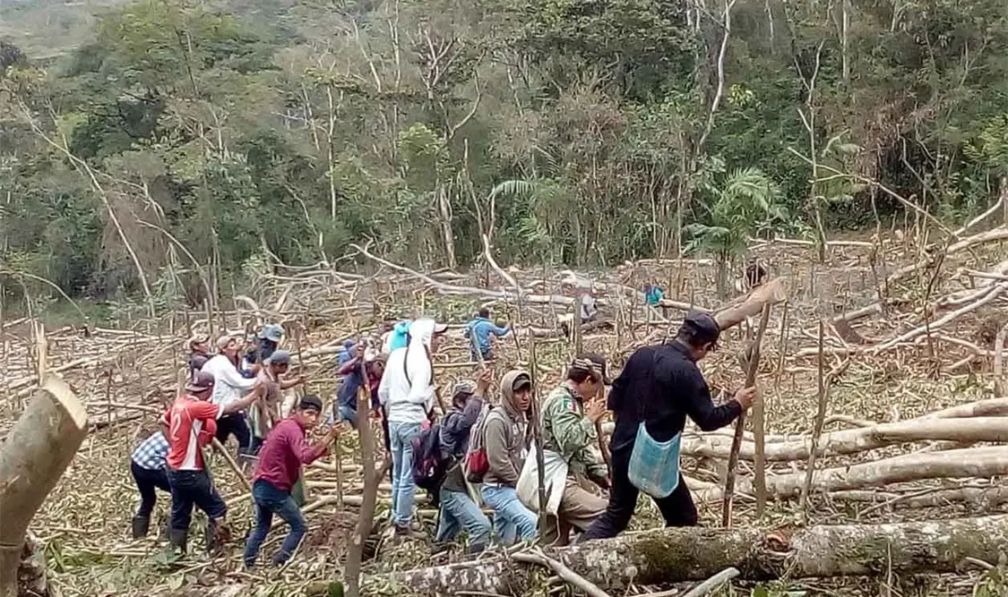 Ejidatarios recuperan propiedad invadida
