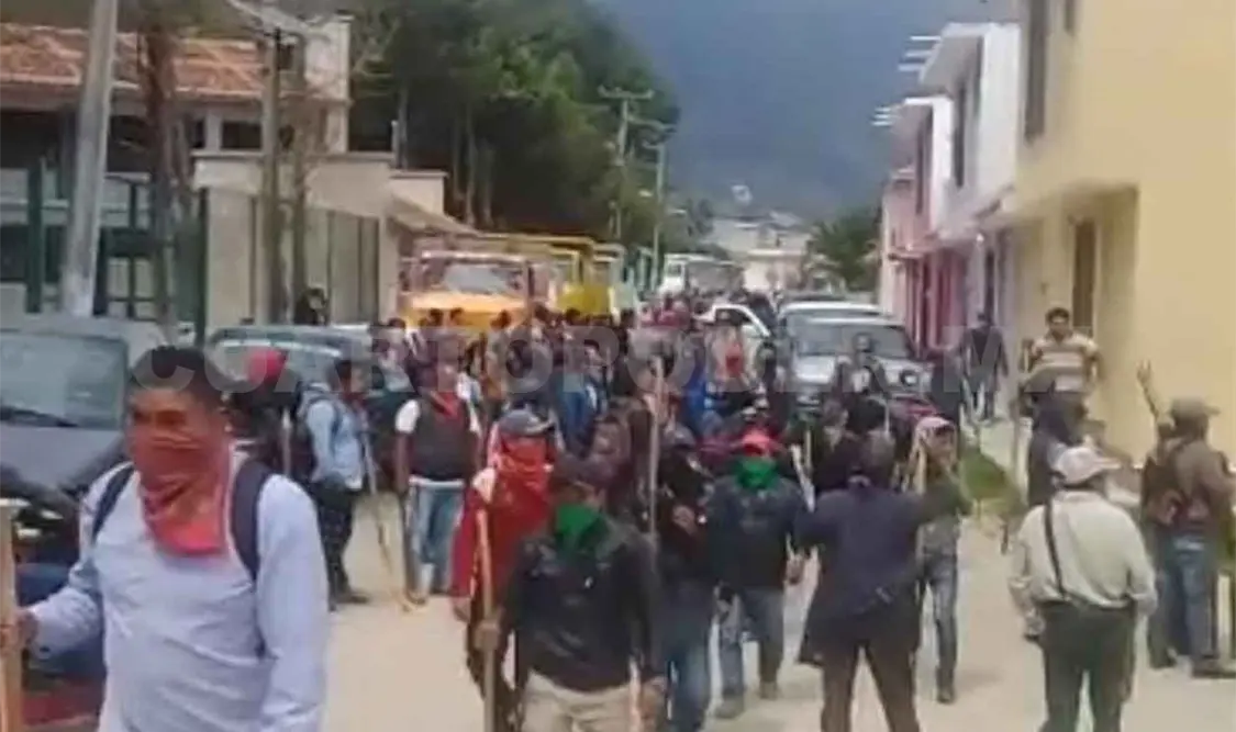 Habitantes de Chilil se manifestaron en SCLC