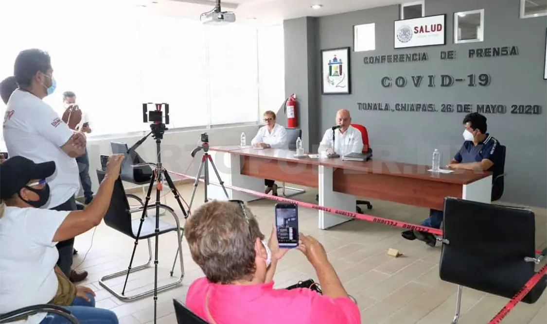 Chiapas supera las 100 defunciones por coronavirus