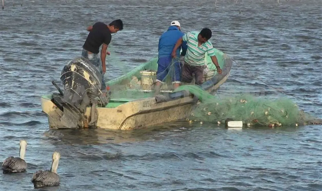 Se suspende pesca por lluvias y vientos