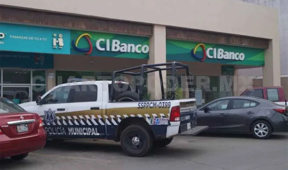 Hampón atraca sucursal bancaria