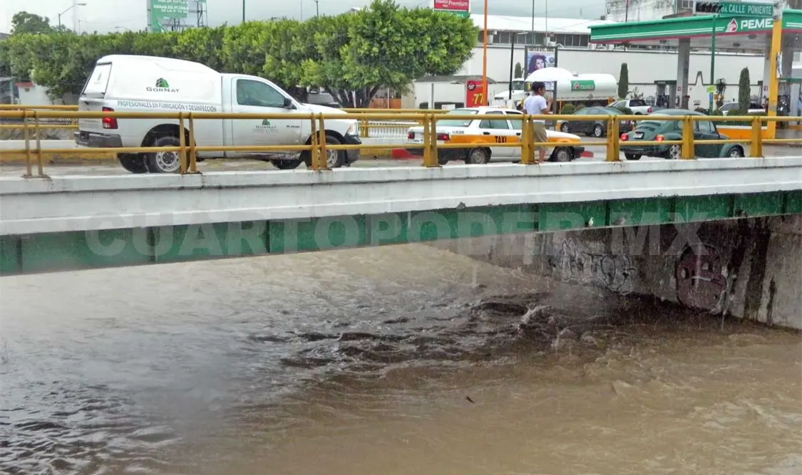 Las torrenciales lluvias podrían durar hasta cuatro días, por lo que se pide a la población extremar precauciones. CP