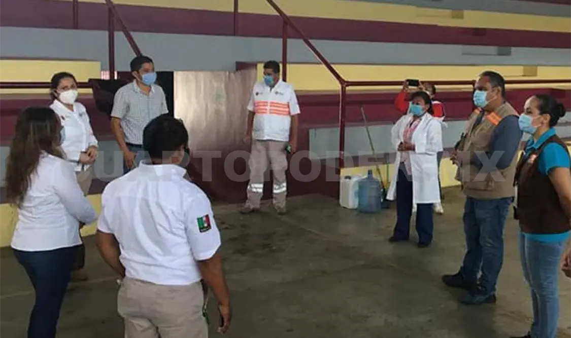 Para la atención en caso de desastres se tienen ocho refugios en la ciudad, de los cuales están preparados tres con una capacidad de recepción de 80 a 100 personas. Cortesía