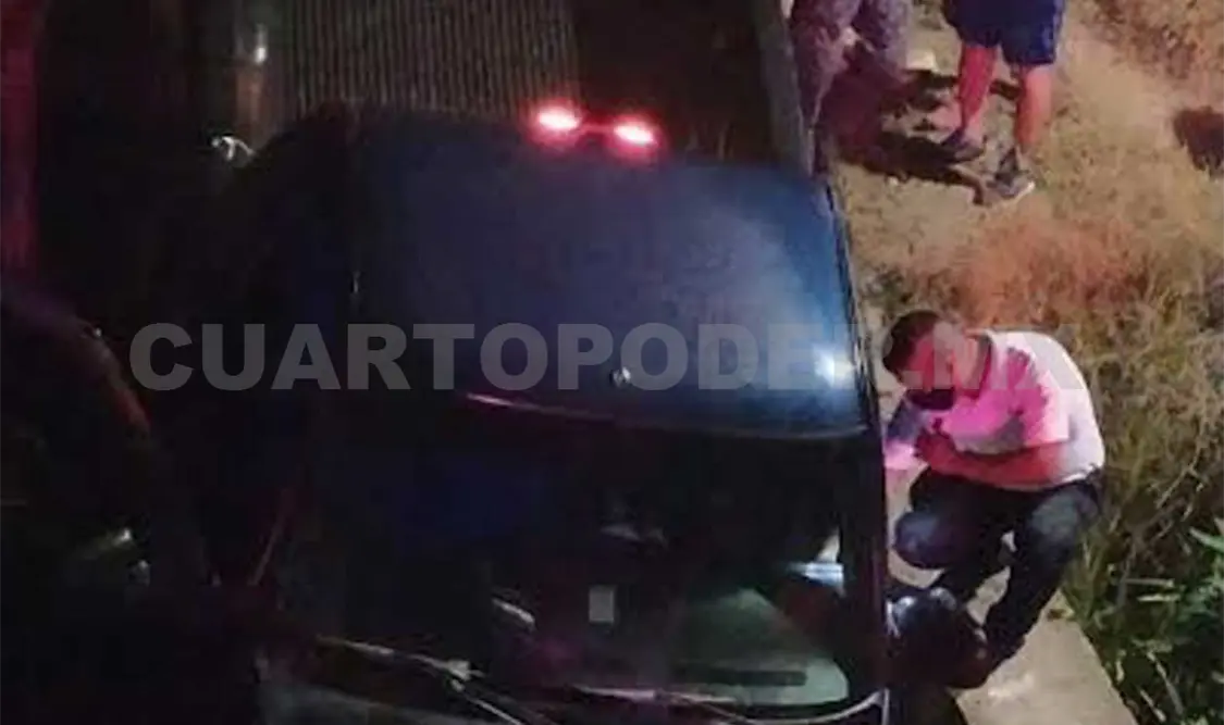 El accidente ocurrió a las 22:20 horas del pasado viernes en el barrio Guadalupe, en el municipio de Ocosingo. Moisés Lorenzo / CP