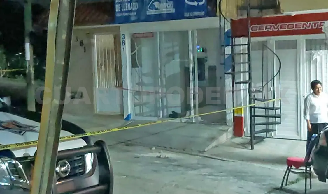 Autoridades policiales de diferente corporaciones se presentaron para tomar conocimiento y acordonar la zona. Ulises López / CP