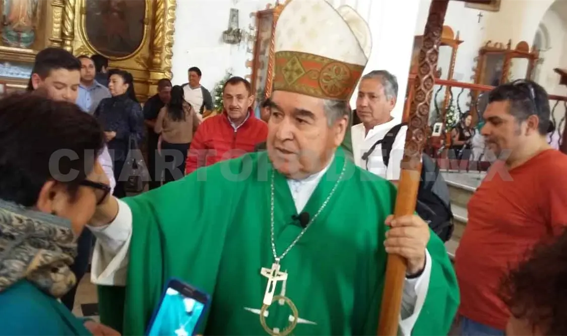 Hieren a obispo Felipe Arizmendi en Edomex