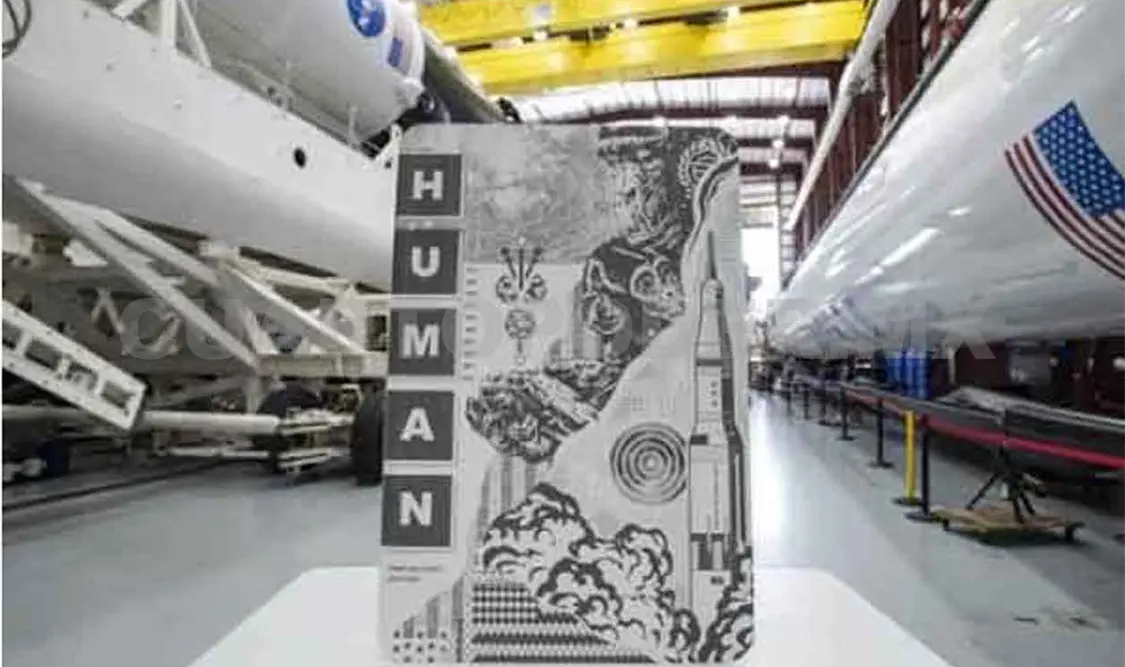 El arte que viaja al espacio