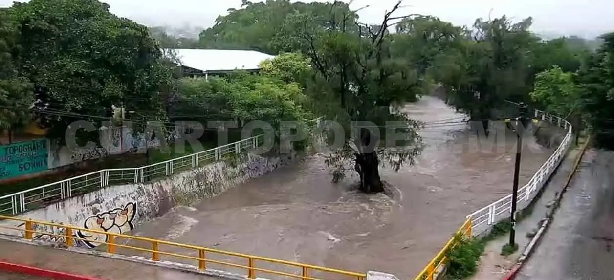 Río Sabinal al 35 por ciento de su capacidad