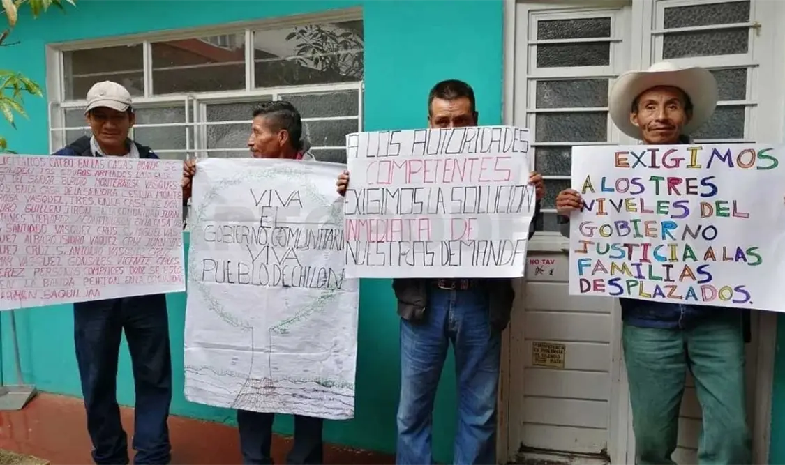 Familias desplazadas demandan atención