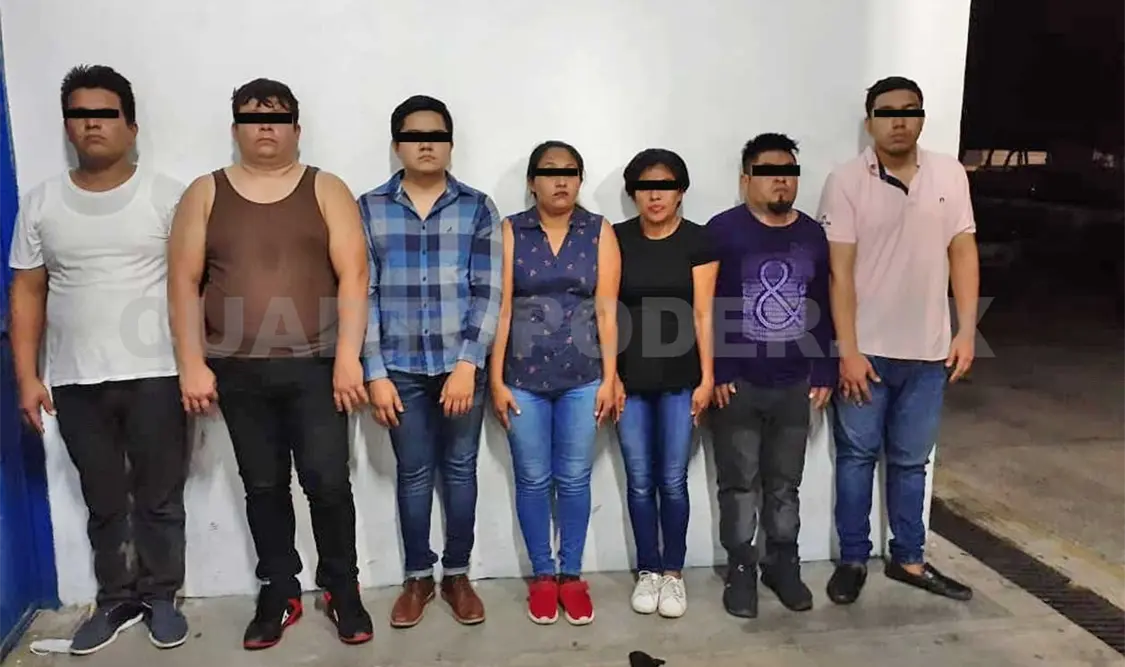 Pretendían robar cajero; cinco personas detenidas