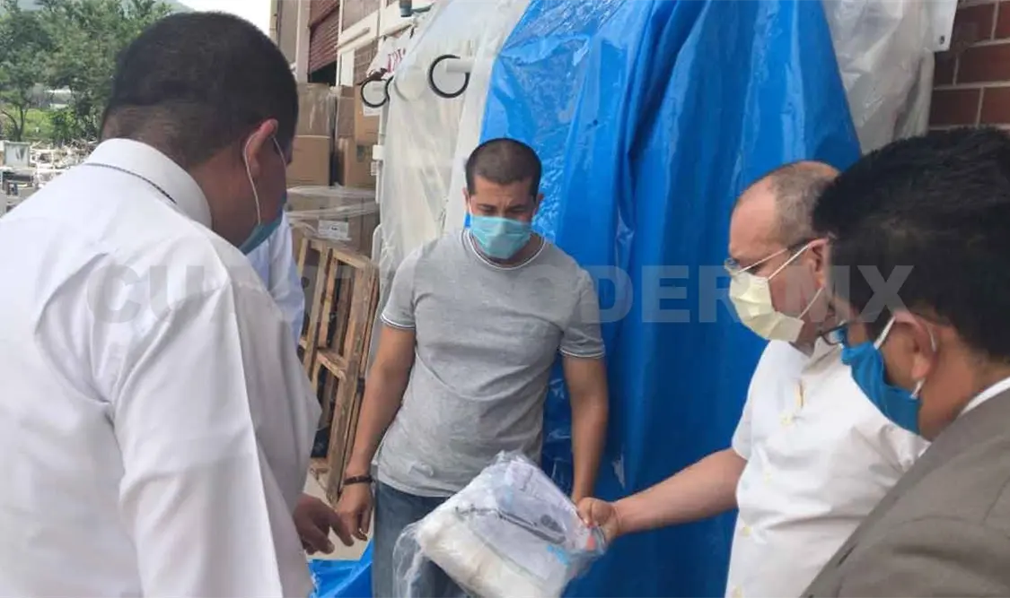 Recibe Secgob donación de insumos médicos