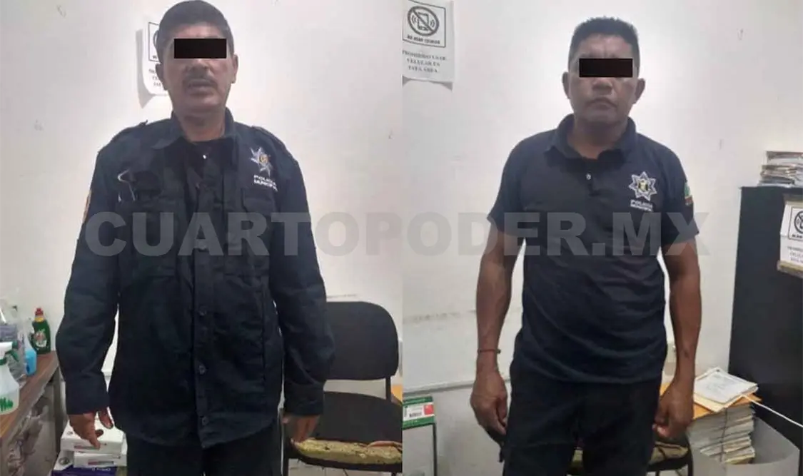 Detienen a red delincuencial; hay dos policías municipales