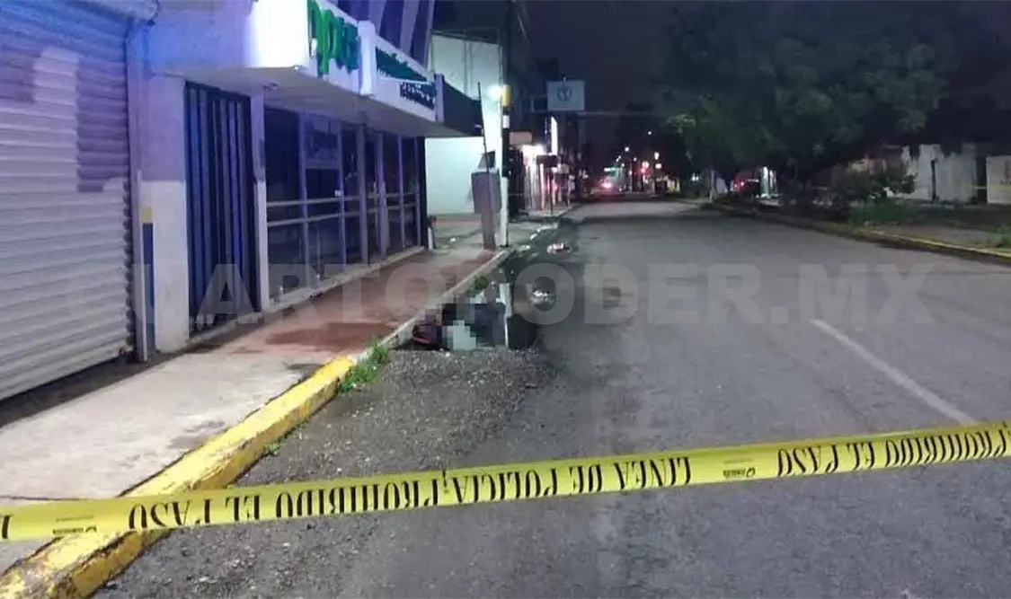 Sujeto muere ahogado en un charco de agua