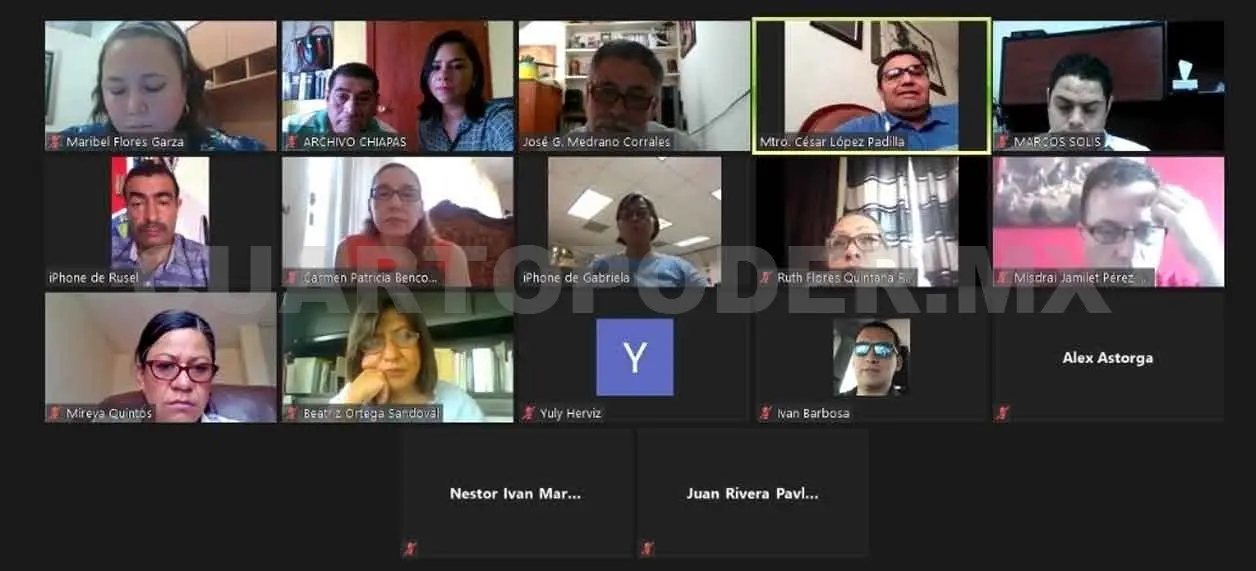 Titulares de Archivos Judiciales se reúnen de manera virtual