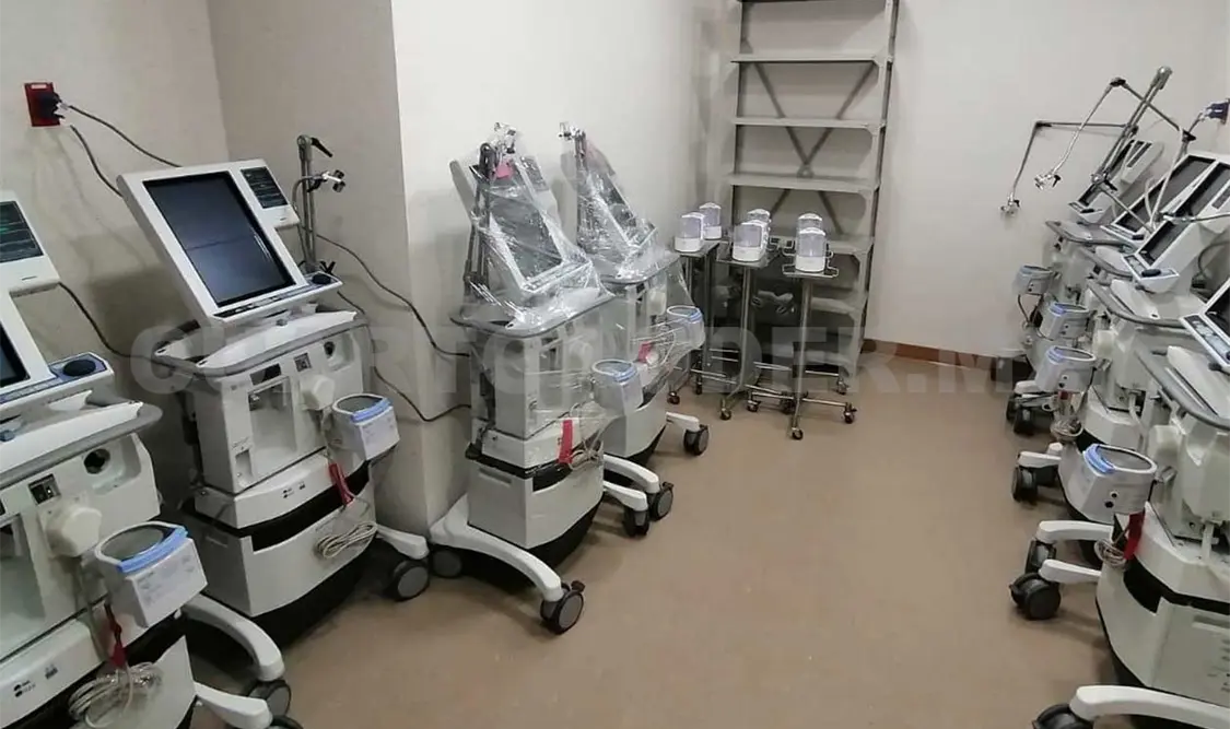 Los ventiladores volumétricos permanecerán temporalmente en el Hospital General de Zona No.2 de Tuxtla Gutiérrez. Ricardo López / CP