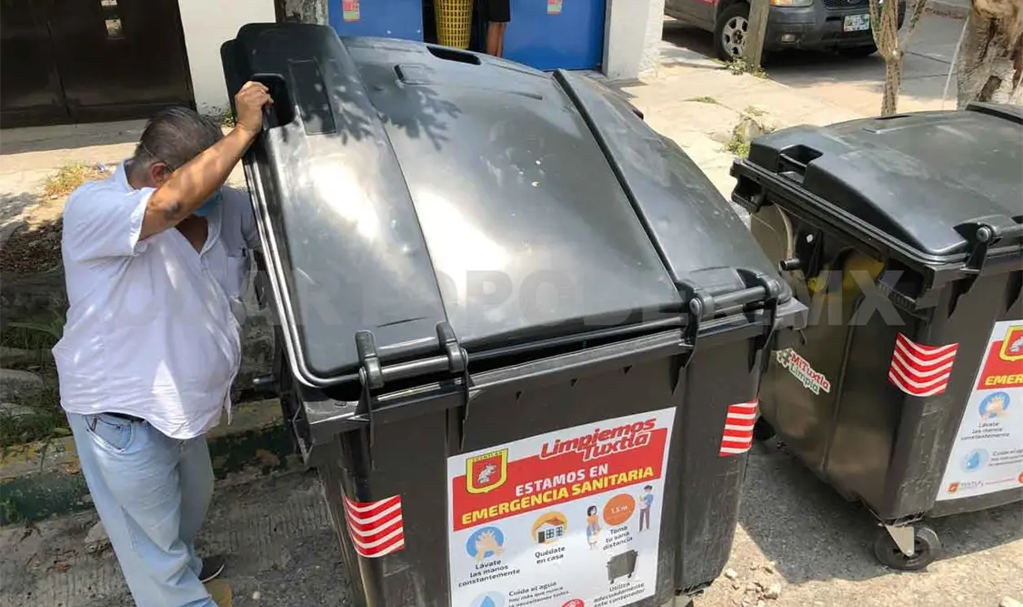 Se avanza en instalación de contenedores y luminarias